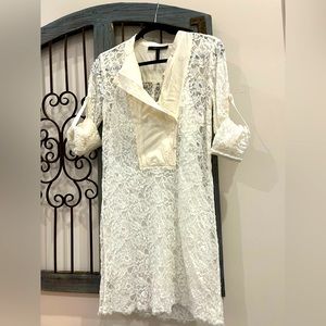 BCBG MaxAzria XS dress in crème